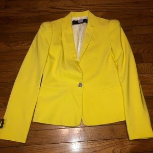 Zara yellow blazer